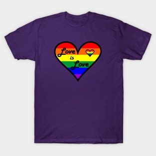 T-shirt Love is love T-Shirt